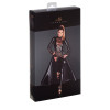 Cloak with decorative clasp Noir Handmade, black, XL - 3 - notaboo.es