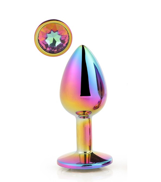 ENCHUFE MULTICOLOR DE AMOR RELUCIENTE PEQUEÑO - 2 - notaboo.es