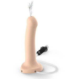 Strap-On-Me - Semi-Realistic Squirting Dildo Cum Vanilla L Strap-On-Me - Semi-Realistic Squirting Dildo Cum Vanilla L - notaboo.es