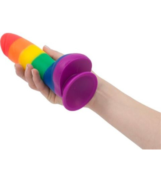 Adicción-Justin 20 cm Dong Rainbow - 2 - notaboo.es