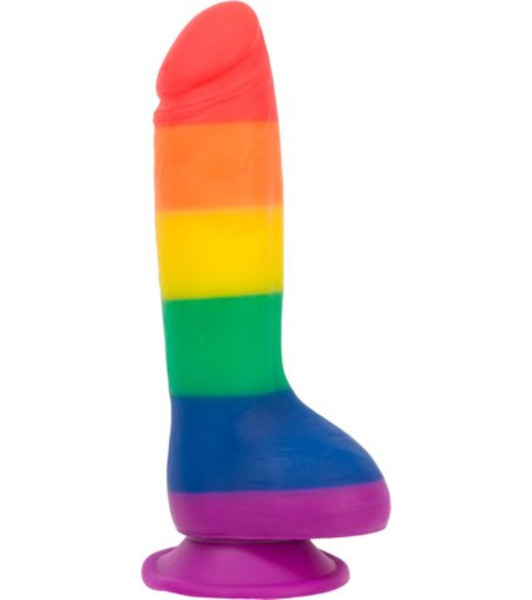 Adicción-Justin 20 cm Dong Rainbow - notaboo.es