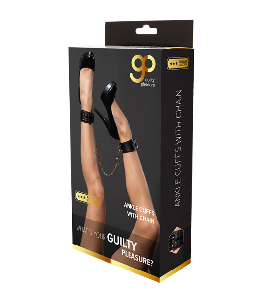 PUÑOS DE TOBILLO GP PREMIUM CON CADENA NEGRO - 3 - notaboo.es