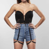 Polainas musleras Bijoux Indiscrets Maze, ecopiel, negras, Talla única - 4 - notaboo.es