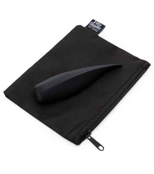 Cincuenta sombras de Grey Sensation Vibrador de lengua parpadeante recargable - 5 - notaboo.es