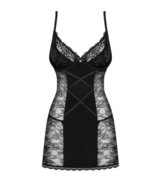 Bielizna-Laurise babydoll i stringi   S/M - 2 - notaboo.es