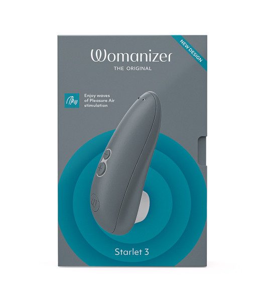 Estimulador de clítoris sin contacto Starlet 3 Womanizer, gris - 10 - notaboo.es
