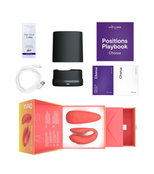 Vibrador para Parejas We-Vibe Chorus Crave Coral  NEW - 2 - notaboo.es