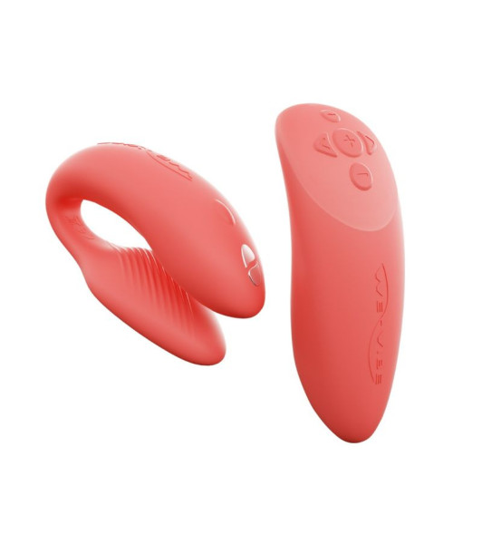 Vibrador para Parejas We-Vibe Chorus Crave Coral  NEW - notaboo.es