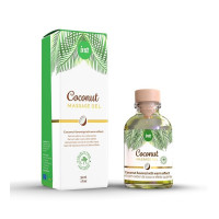 Gel de masaje con efecto calor Intt, con sabor a coco, 30 ml