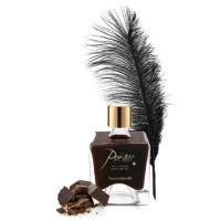 Pintura corporal comestible Poême Bijoux Indiscret, sabor chocolate negro, con pluma, 50 ml