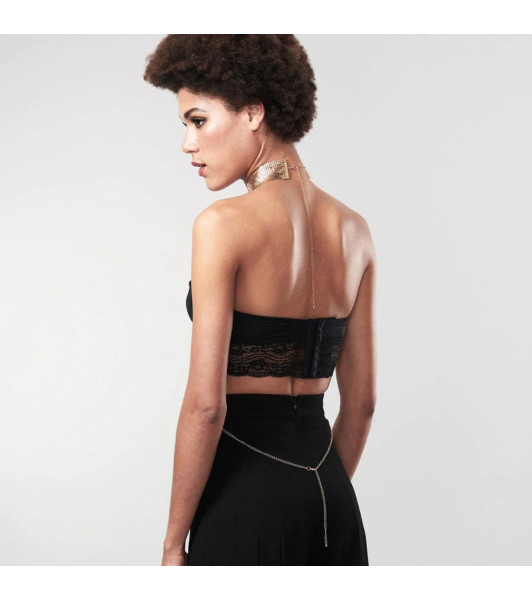Collar de cadena Bijoux Indiscrets, dorado, 59 cm - 3 - notaboo.es