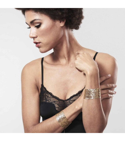 Pulseras brazalete Bijoux Indiscrets, Oro, Talla única - 5 - notaboo.es