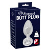 S You2Toys silver stone anal plug, 5.6 x 2.4cm - 6 - notaboo.es