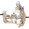 Metal Venetian Mask Gold by Easytoys - 1 - notaboo.es