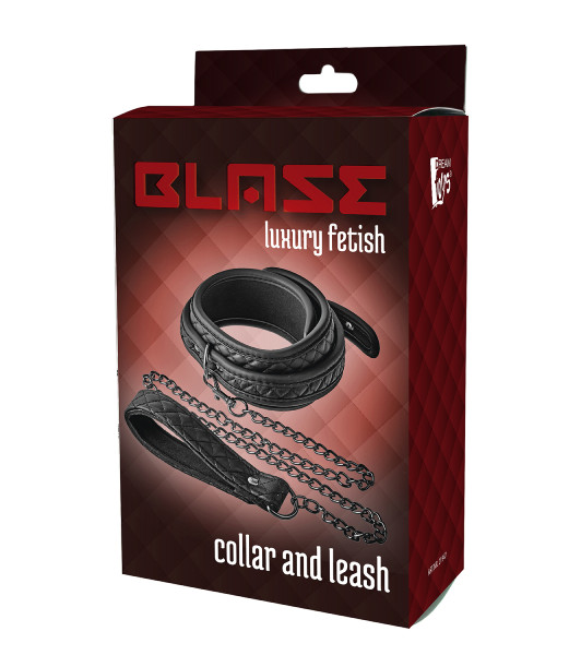 BLAZE COLLAR LEASH DIAMOND BLACK - 6 - notaboo.es
