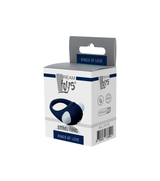 RINGS OF LOVE STIMU RING BLUE - 3 - notaboo.es