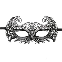 Easytoys Venetiaans Mask Metallic Black