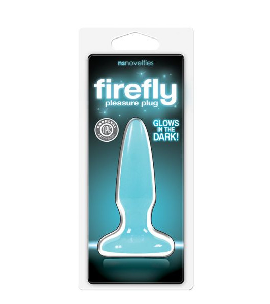 TAPÓN DE PLACER FIREFLY PEQUEÑO AZUL - 1 - notaboo.es