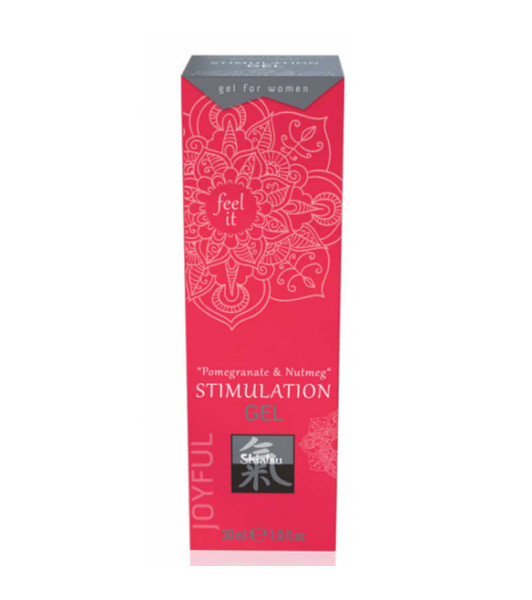 Shiatsu Erogenous Zone Stimulation Gel, Pomegranate & Nutmeg, 30 ml - 1 - notaboo.es