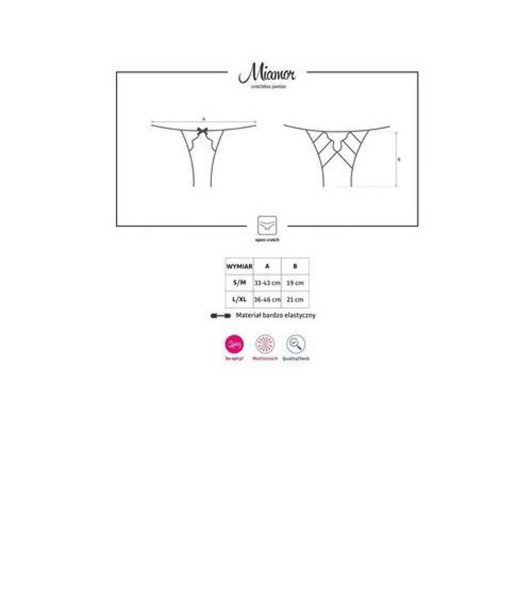 Bielizna-Miamor figi otwarte L/XL - 4 - notaboo.es