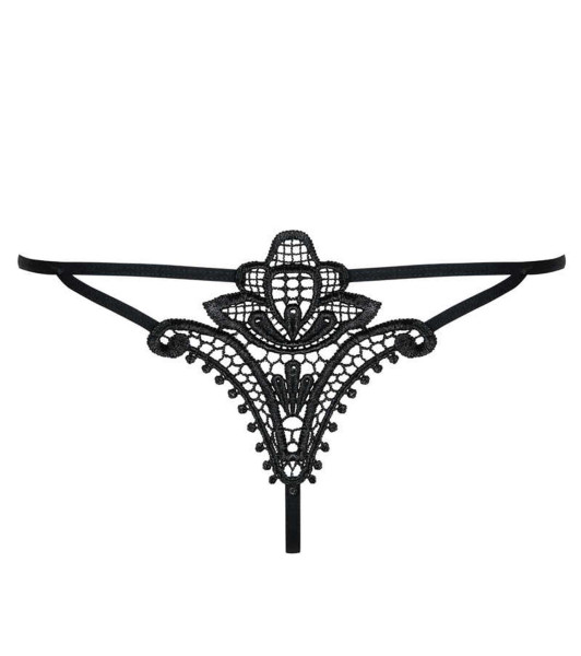 Obsessive - Luiza Thong Black S/M - 8 - notaboo.es