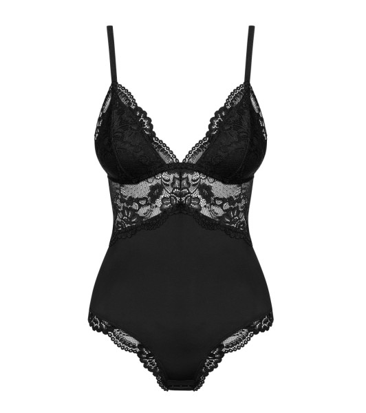 Bielizna- 810-TED-1 body czarne  S/M - 2 - notaboo.es