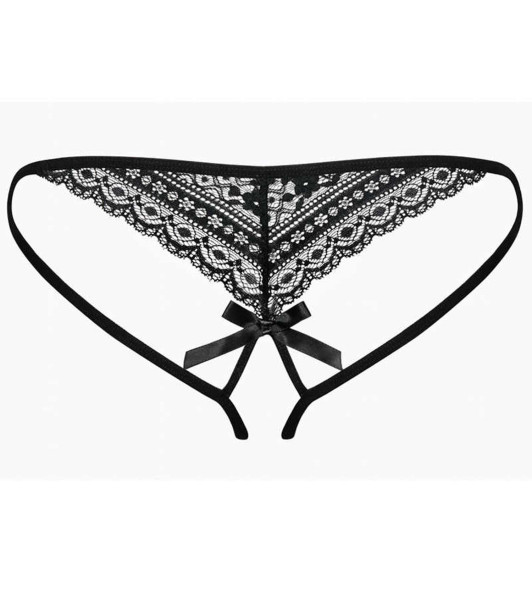 Obsessive Picantina tanga sexy, encaje, negro, S/M - 10 - notaboo.es