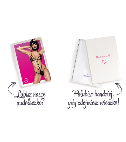 Bielizna-Luiza body czarne
S/M - 1 - notaboo.es