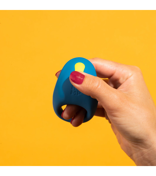 Anillo de erección Romp Juke con vibración, azul - 1 - notaboo.es