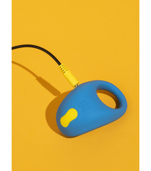 Anillo de erección Romp Juke con vibración, azul - 3 - notaboo.es