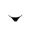 Sexy vinyl thong M Noir Handmade P008, with clasps, black - 3 - notaboo.es