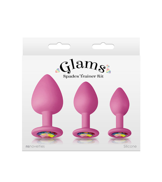KIT DE ENTRENAMIENTO GLAMS SPADES ROSA - 3 - notaboo.es