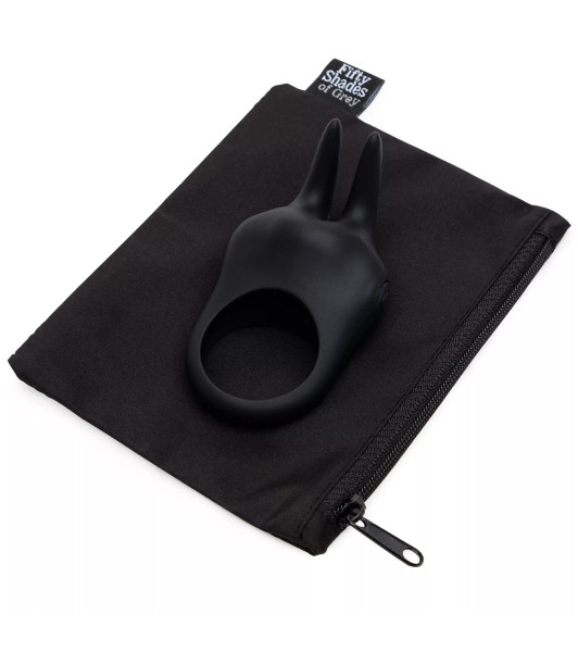 Fifty Shades of Grey Sensation Anillo del Amor Vibrador Conejito Recargable - 2 - notaboo.es