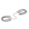 Magnifique · Esposas-Pulseras cadena metalica plata - 2 - notaboo.es