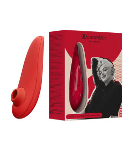 Womanizer Marilyn Monroe Edición Especial Estimulador de clítoris sin contacto, Rojo vivo - notaboo.es