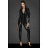 Body sexy S Noir Hecho a mano Falta Mono F247, negro - 2 - notaboo.es