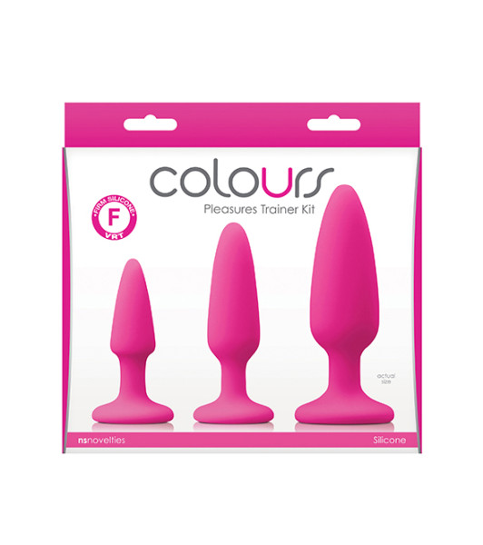 COLORES PLEASURES KIT DE ENTRENAMIENTO ROSA - 3 - notaboo.es