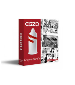 EGZO Cocky Friend Condom Red CF08 EGZO Cocky Friend Condom Red CF08 - notaboo.es