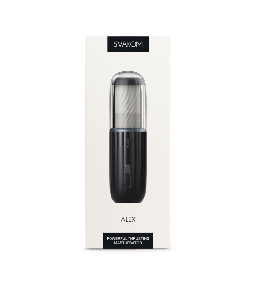 Автоматический толкающий мастурбатор Svakom Alex Dark Blue - 5 - notaboo.es