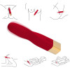 Vibrating pad with a bending tip, waterproof, red Finn Svakom Red - 4 - notaboo.es