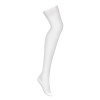 Erotic stockings Obsessive S800, white, L/XL - 6 - notaboo.es