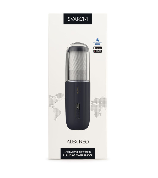 Интерактивный толкающий мастурбатор вэбкам (webcam) Alex NEO - Svakom (Lush) - 3 - notaboo.es