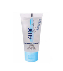 Waterbased lubricant HOT Glide Liquid Pleasure, 30 ml Waterbased lubricant HOT Glide Liquid Pleasure, 30 ml - notaboo.es