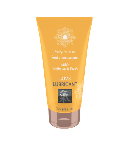 Love Lubricant edible - White Tea & Peach - notaboo.es