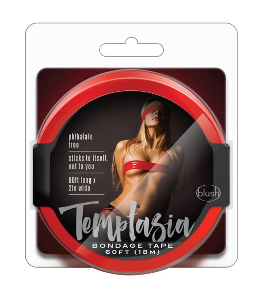 Temptasia - Rode Bondage Tape - 18 Meter - 3 - notaboo.es