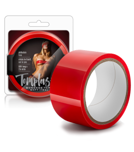 Temptasia - Rode Bondage Tape - 18 Meter Temptasia - Rode Bondage Tape - 18 Meter - notaboo.es