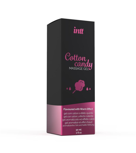 Gel de masaje de algodón de azúcar INTT, 30 мл - 2 - notaboo.es