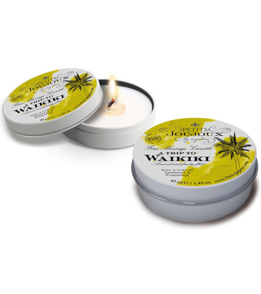 Petits Joujoux - Massagekaars Waikiki 33 gram - notaboo.es