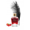 Pintura corporal comestible Poême Bijoux Indiscret, sabor fresa, con pluma, 50 ml - 5 - notaboo.es