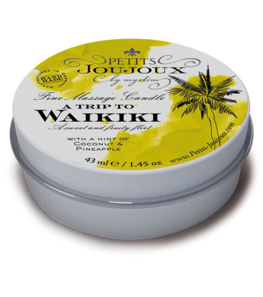 Petits Joujoux - Massagekaars Waikiki 33 gram - 1 - notaboo.es